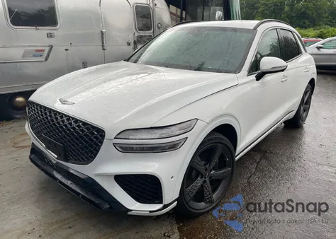 2022 Genesis Gv70 3.5T Awd Sport из США, поврежденный, VIN KMUMCDTC5NU011241